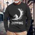 Surfing Waveurf 長袖Tシャツ 高齢者への贈り物