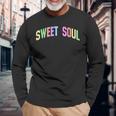 Sweetoul インスピレーショナルなモチベーションバイブ 長袖Tシャツ 高齢者への贈り物