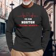 Team Norton Lifetime Memember Blood Fully Family 長袖Tシャツ 高齢者への贈り物