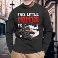 This Little Ninja Is 5歳 5歳の誕生日 忍者 男の子 キッズ 長袖Tシャツ 高齢者への贈り物