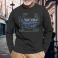 Trendy Blue Whale Facts 長袖Tシャツ 高齢者への贈り物