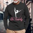 Be Twirly-Twirler バトントワリング 長袖Tシャツ 高齢者への贈り物