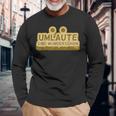 Umlautes Are Beautiful Umlautesドイツ語 長袖Tシャツ 高齢者への贈り物