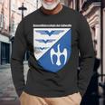 Uslw 空軍コーポレートスクール空軍クレスト 長袖Tシャツ 高齢者への贈り物