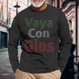 Vaya Con Dios Go With God Walk With God インスピレーションtシャツ 長袖tシャツ 長袖Tシャツ 高齢者への贈り物