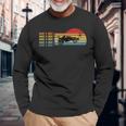 What A Rescue ヴィンテージ レトロ ロケット フットボール カー リーグ 長袖Tシャツ 高齢者への贈り物