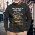 When Nothing Is Going Right Just Go Off Road 長袖Tシャツ 高齢者への贈り物