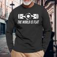 The World Is Flat Jdm ドイツレースカーフラットフォーボクサーエンジン 長袖tシャツ 長袖Tシャツ 高齢者への贈り物
