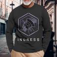 Year 13Oyager Front-Only 長袖Tシャツ 高齢者への贈り物