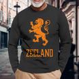 Zeeland オランダ オランダ 長袖Tシャツ 高齢者への贈り物
