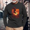 『Godzilla ゴジラ キング・オブ・モンスターズ』1 長袖tシャツ 長袖Tシャツ 高齢者への贈り物