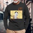 【まんが】クレヨンしんちゃん この顔で。園長先生 長袖tシャツ 長袖Tシャツ 高齢者への贈り物