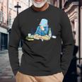 【コラボイラスト】おしげ酒 長袖Tシャツ 高齢者への贈り物