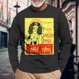 かわいいキャバリア王チャールズ・コッカー スパニエル ドッグアート ギフト 長袖Tシャツ 高齢者への贈り物