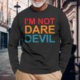 アイム・ノット・デアデビル・アパレル 長袖Tシャツ 高齢者への贈り物