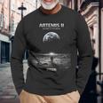 アルテミス 宇宙飛行士ミッション トゥ・ザ・ムーン 2026 ロケットアルテミス2 長袖Tシャツ 高齢者への贈り物