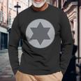イスラエル空軍 イスラエル防衛隊 ラウンデル ローヴィスバージョン 長袖Tシャツ 高齢者への贈り物