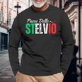 イタリア山アルプス旅行 パッソ・デッロ・ステルヴィオ メンズ レディース 長袖Tシャツ 高齢者への贈り物