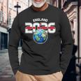 イングランド 2026 ワールドサッカー 長袖Tシャツ 高齢者への贈り物