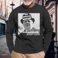 ウィンストン・チャーチルの引用我々は決して降伏しない 長袖Tシャツ 高齢者への贈り物