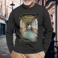 オルセー美術館からの聖心への道 長袖Tシャツ 高齢者への贈り物