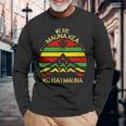 カナカ マオリ フラッグ We Are Mauna Kea No Tmt 長袖tシャツ 長袖Tシャツ 高齢者への贈り物