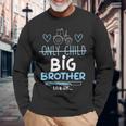 キッズ Big Brother Only Child Tractor Baby Reveal 長袖Tシャツ 高齢者への贈り物