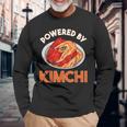 キムチ韓国番長 発酵食品 ナパキャベツ 長袖Tシャツ 高齢者への贈り物