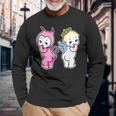 キューピー ベビー エンジェル デビル ケルブ 長袖Tシャツ 高齢者への贈り物