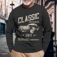 クラシック 1951 限定版 ヴィンテージ レトロ 車 誕生日 長袖Tシャツ 高齢者への贈り物