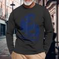 クリストファー・コロンブスの新世界探検家 コロンブス・デイ 長袖Tシャツ 高齢者への贈り物