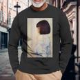 グスタフ・クリムト作品。 長袖Tシャツ 高齢者への贈り物