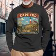 ケープコッドビーチ マサチューセッツ州 休暇 ケープコッド ウェディング 長袖Tシャツ 高齢者への贈り物