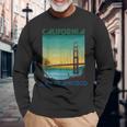 サンフランシスコ カリフォルニア お土産 ゴールデンゲートブリッジ 長袖Tシャツ 高齢者への贈り物