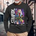 ザ・スーパーマリオギャラクシー・ムービー Fox Mccloud Hero Pose 長袖tシャツ 長袖Tシャツ 高齢者への贈り物