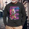 ザ・スーパーマリオギャラクシー・ムービー Fox Mccloud Retro Hero 長袖Tシャツ 高齢者への贈り物