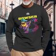 ザ・スーパーマリオギャラクシー・ムービー Wonder Bowser Jr 長袖Tシャツ 高齢者への贈り物