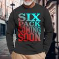 シックス パック 近日発売ix Pack Comingoon _ 長袖Tシャツ 高齢者への贈り物