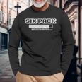 シックスパック 腹筋tシャツ、面白い6パック 腹筋tシャツ 長袖Tシャツ 高齢者への贈り物