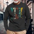 ジオキャッシャー レトロ ジオキャッシング ジオキャッシャー 長袖Tシャツ 高齢者への贈り物