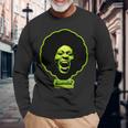 ジョージ・クリントン・ファンカデリック・グリーン・マゴット・ブレイン 長袖tシャツ 長袖Tシャツ 高齢者への贈り物