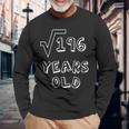 スクエアルート 196年 長袖Tシャツ 高齢者への贈り物