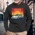 スポーツカー カウンタック イタリア ファスト クラシック スー 長袖Tシャツ 高齢者への贈り物