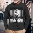 セクシーガールグラフィックtシャツ セクシーブロンドブーティモデルバイカーベイブ 長袖tシャツ 長袖Tシャツ 高齢者への贈り物