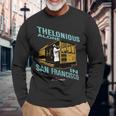 セロニアス・モンク・ジャズ・マーチ サンフランシスコのアローン 長袖tシャツ 長袖Tシャツ 高齢者への贈り物