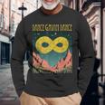 ダンス・ギャビン・ダンス-マザーシップ-ダンス・ギャビン・ダンス・マーチ 長袖Tシャツ 高齢者への贈り物