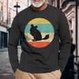 チンチラギフトシャツ 長袖Tシャツ 高齢者への贈り物