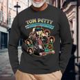 トム・ペティとハートブレイカーズ ロックンロール キャラバン トップハット 長袖Tシャツ 高齢者への贈り物