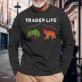 トレーダーtシャツストックtシャツデイトレードシャツマーケット外国為替 長袖Tシャツ 高齢者への贈り物