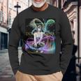ドナサマー_003 長袖Tシャツ 高齢者への贈り物
